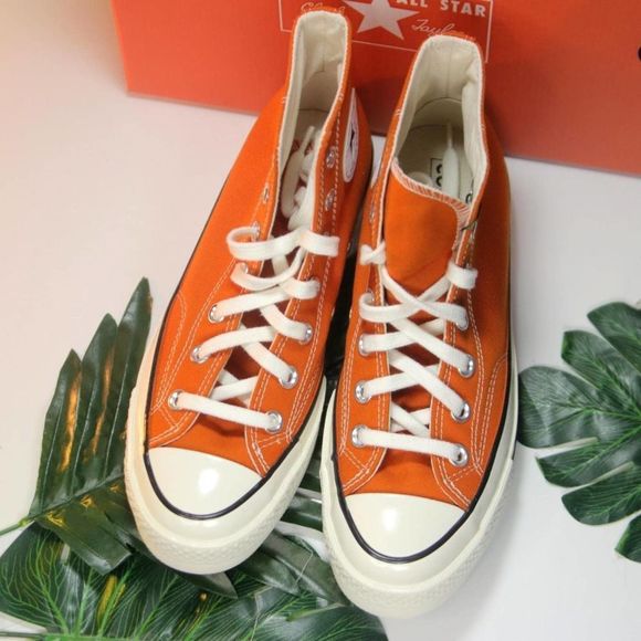 Converse High Top Chuck 70 Vintage Orange - Picture 3 of 4